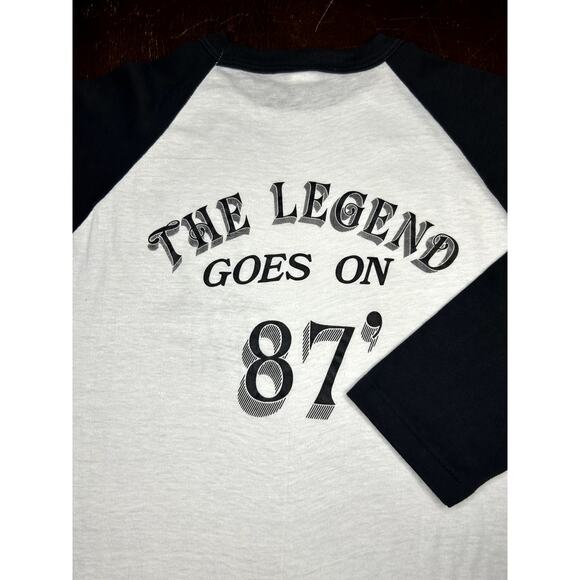 VTG 1987 George Jones The Legend Goes On Tour Shirt Rare Size L Made in USA - Picture 12 of 14